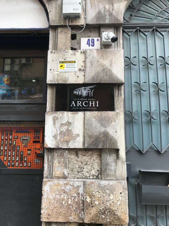 Le Dimore Degli Archi Catánia Buitenkant foto