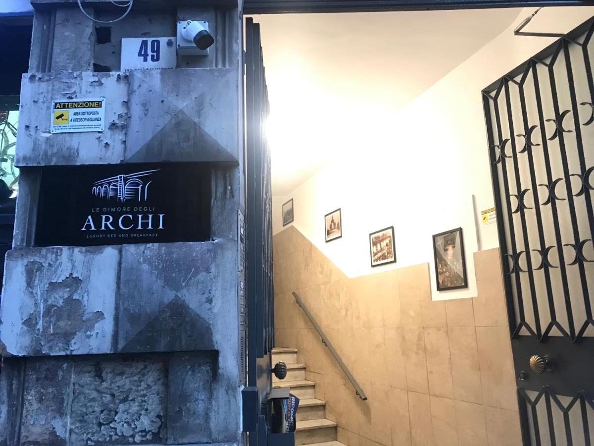 Le Dimore Degli Archi Catánia Buitenkant foto